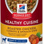 Senior Adult 7+ Healthy Cuisine Roasted Chicken, Carrots & Spinach Stew Wet Dog Food, 12.5-oz can, case of 12