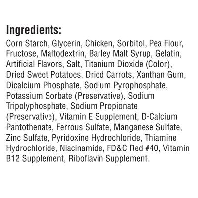 Bundle: Variety Pack - DreamBone DreamSticks Chicken Chews Dog Treats, Beef & Bacon & Cheese Flavors