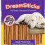 Bundle: Variety Pack - DreamBone DreamSticks Chicken Chews Dog Treats, Beef & Bacon & Cheese Flavors
