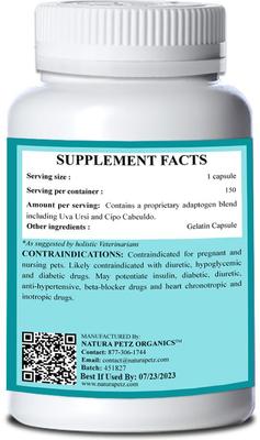 STIX & STONES * Kidney, Urinary Tract Infection & Stone Support* Cat Supplement, 150 count