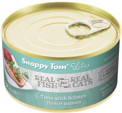 Lites Tuna with Salmon Canned Cat Food, 5.5-oz can, case of 24