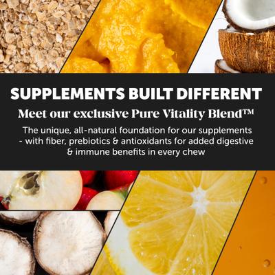 Hip + Joint Health Bacon Flavor Soft Chews Glucosamine, Chondroitin Supplement for Dogs, 90 count