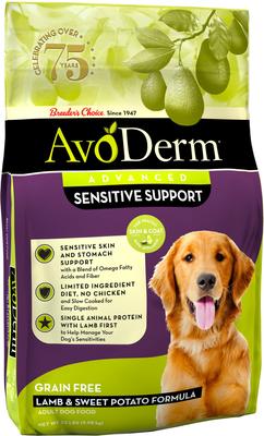 Advanced Sensitive Support Lamb & Sweet Potato Formula Grain-Free Adult Dry Dog Food, 22-lb bag