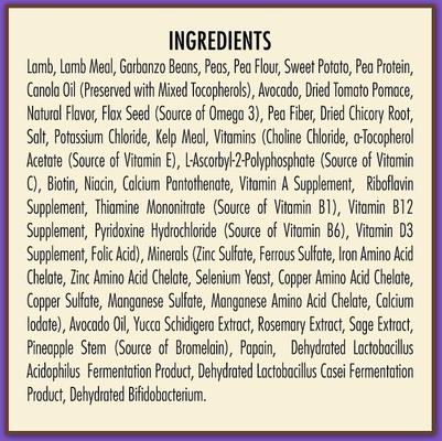 Advanced Sensitive Support Lamb & Sweet Potato Formula Grain-Free Adult Dry Dog Food, 22-lb bag