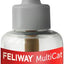 Bundle: Feliway MultiCat Calming Diffuser Refill for Cats, 1 count + World's Best Multi-Cat Unscented Clumping Corn Litter