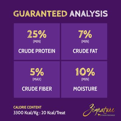 Bundle: Zignature Pork Limited Ingredient Formula Dry Food, 12.5-lb bag + Ziggy Bars Biscuit Treats, 12-oz bag + Soft Dog Treats, 4-oz bag