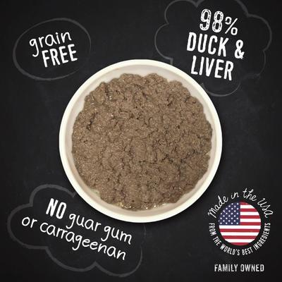 98% Duck & Liver Formula Grain-Free Canned Cat Food, 5.5-oz, case of 24
