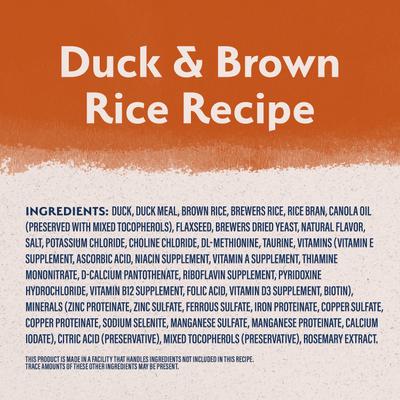 Limited Ingredient Reserve Duck & Brown Rice Recipe Dry Dog Food, 22-lb bag