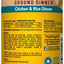 Chopped Ground Dinner Chicken & Rice Dinner Canned Wet Dog Food, 13.2-oz can, 12 count