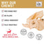 Ear Candy Beef Ear Dog Chews, 5 pack