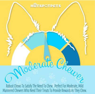 Golosinas para perros con hueso de costilla de res de 6 pulgadas, 12 unidades