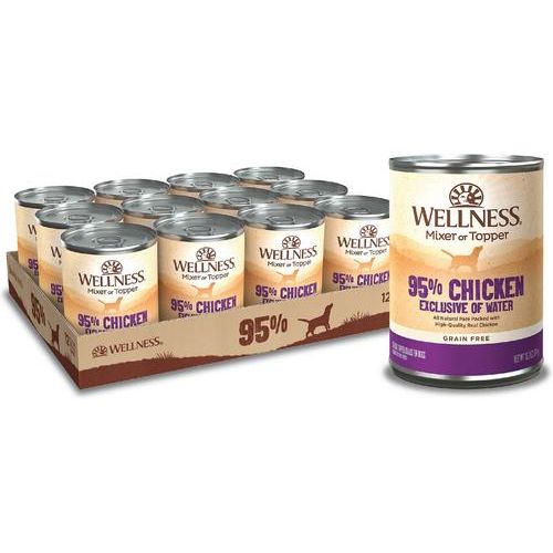 Alimento enlatado natural para perros, sin cereales y con sabor a pollo, 13.2 oz (caja de 12)