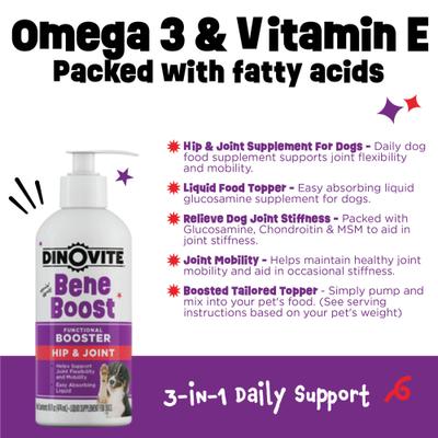 BeneBoost Hip & Joint Glucosamine Joint Mobility Liquid Supplement for Dogs, 16-fl oz bottle