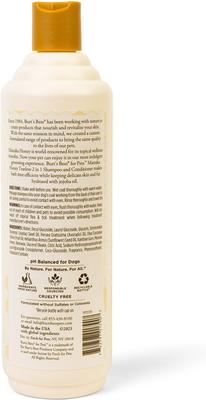 Manuka Honey Tearless 2-in-1 Dog Shampoo & Conditioner, 16-fl oz bottle