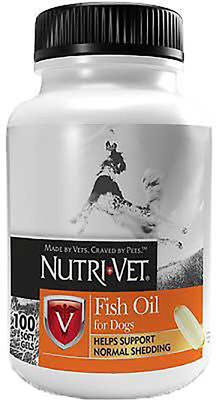 Bundle: Nutri-Vet Fish Oil Softgels Skin & Coat Supplement + Pre & Probiotics Soft Chews Digestive Supplement for Dogs