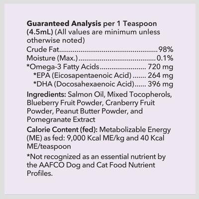 Tasty Toppers Wild Alaskan Salmon Oil Skin & Coat Supplement for Dogs & Cats, 32-fl oz bottle