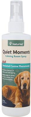 Bundle: NaturVet Quiet Moments Calming Spray for Dogs, 8-oz + PATPET Steel Grit Dog & Cat Nail Grinder