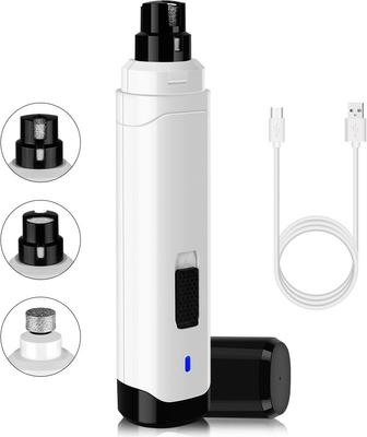 Bundle: NaturVet Quiet Moments Calming Spray for Dogs, 8-oz + PATPET Steel Grit Dog & Cat Nail Grinder