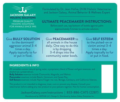 Solutions Ultimate Peacemaker Aromatherapy Set for Dogs & Cats, 2-oz