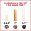 Beefhide Rolls 4 to 4.5-inch Natural Flavored Dog Hard Chews, 22 count
