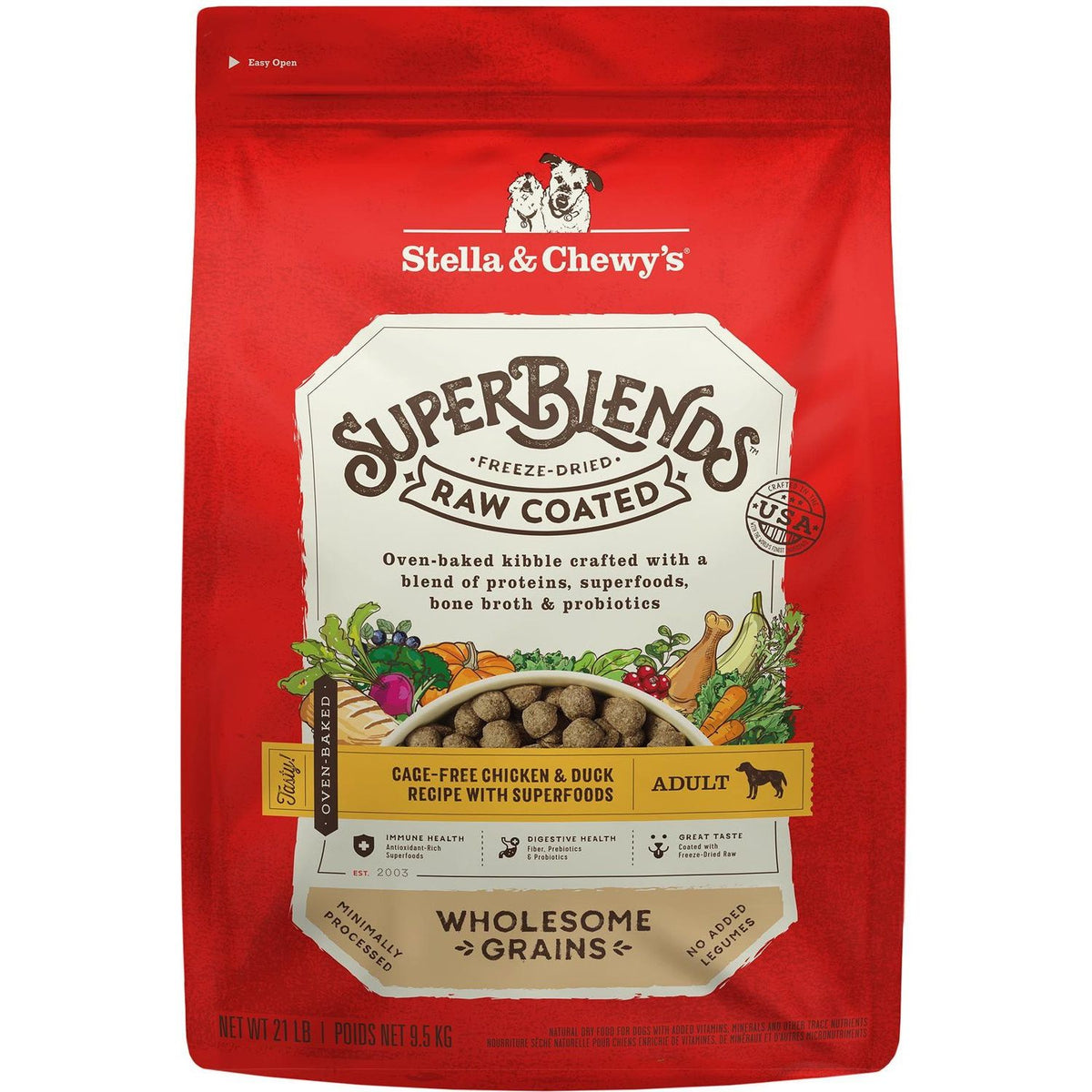 SuperBlends Raw Coated Chicken & Duck 9.53 kg