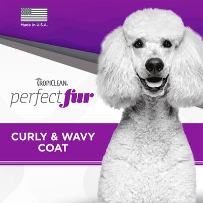 PerfectFur Detangling Curly & Wavy Coat Dog Shampoo, 16-fl oz bottle