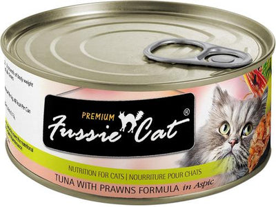Premium Tuna with Prawns Formula in Aspic Grain-Free Canned Cat Food, 2.82-oz, case of 24