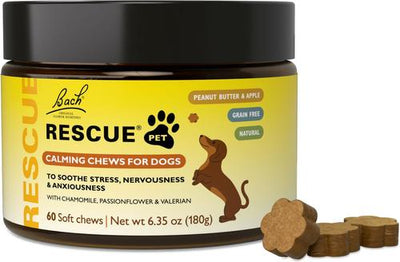 Pet Calming Chew Supplement for Dogs, 60 count