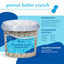 Peanut Butter Flavored Biscuits Crunchy Dog Treats, 4-lb bucket