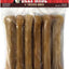 Premium Pressed Beef Hide Beef Flavor Dog Bone, 8-in, 6 count