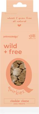 Quirkies Cheddar Cheese Dog Treat, 12-oz bag