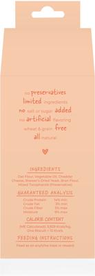 Quirkies Cheddar Cheese Dog Treat, 12-oz bag