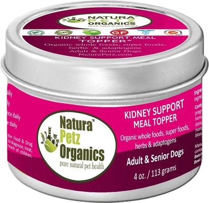 Kidney Support Turkey Flavored Powder Kidney Supplement for Dogs, 4-oz tin