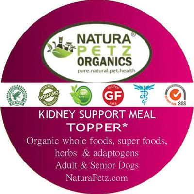 Kidney Support Turkey Flavored Powder Kidney Supplement for Dogs, 4-oz tin