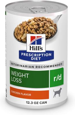 r/d Weight Reduction/Management Original Wet Dog Food, 12.3-oz can, case of 12