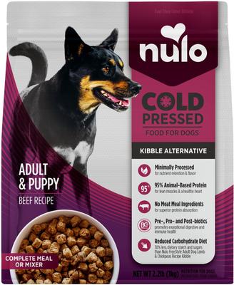 Cold Pressed Puppy & Adult Grain-Free Chicken Recipe Dry Dog Food, 4-lb bag