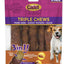 Gourmet Triple Chew Twists Chicken & Sweet Potato Flavor Dog Chews, 6 count