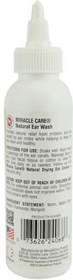 Natural Ear Wash for Cats, 4-fl oz bottle