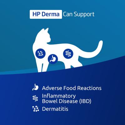 Hydrolyzed Protein Derma Feline Dry Cat Food, 11-lb bag