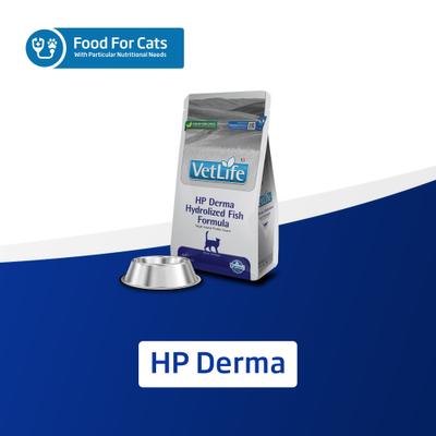 Alimento seco para gatos Derma Feline con proteína hidrolizada, bolsa de 11 lb