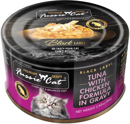 Tuna with Chicken in Gravy Wet Cat Food, 2.82-oz can, case of 24