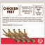 Chicken Feet Chicken Flavored Dog Chews, 12 count