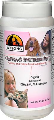 Omega-3 Spectrum Dog & Cat Food Supplement, 9.5-oz bottle