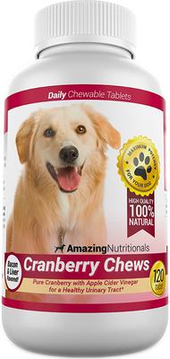 Cranberry Chews Daily Dog Supplement, 120 count