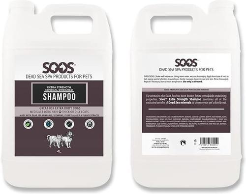 Extra Strength Mineral Enriched Dog & Cat Shampoo, 135-fl oz bottle