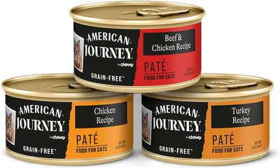 Pate Poultry & Beef Variety Pack Grain-Free Canned Cat Food, 3-oz, case of 48