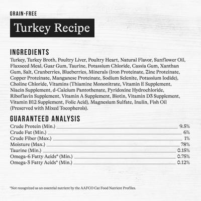 Pate Poultry & Beef Variety Pack Grain-Free Canned Cat Food, 3-oz, case of 48