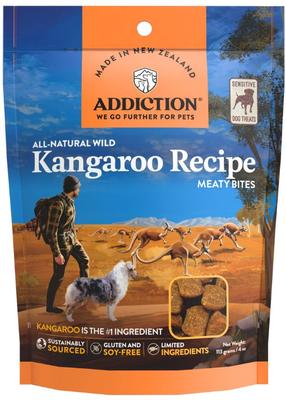 Meaty Bites Chicken Grain-Free Dog Treats, 4-oz bag