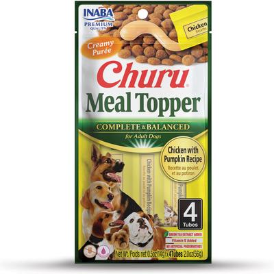 Churu Chicken with Pumpkin Recipe Dog Food Topper, 24 count