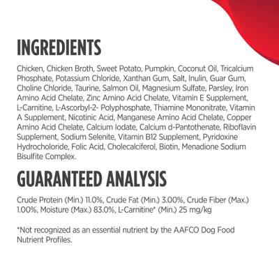 Signature Stews Grain-Free Chicken & Sweet Potato in Broth Small Breed Wet Dog Food, 2.8-oz cup, case of 24